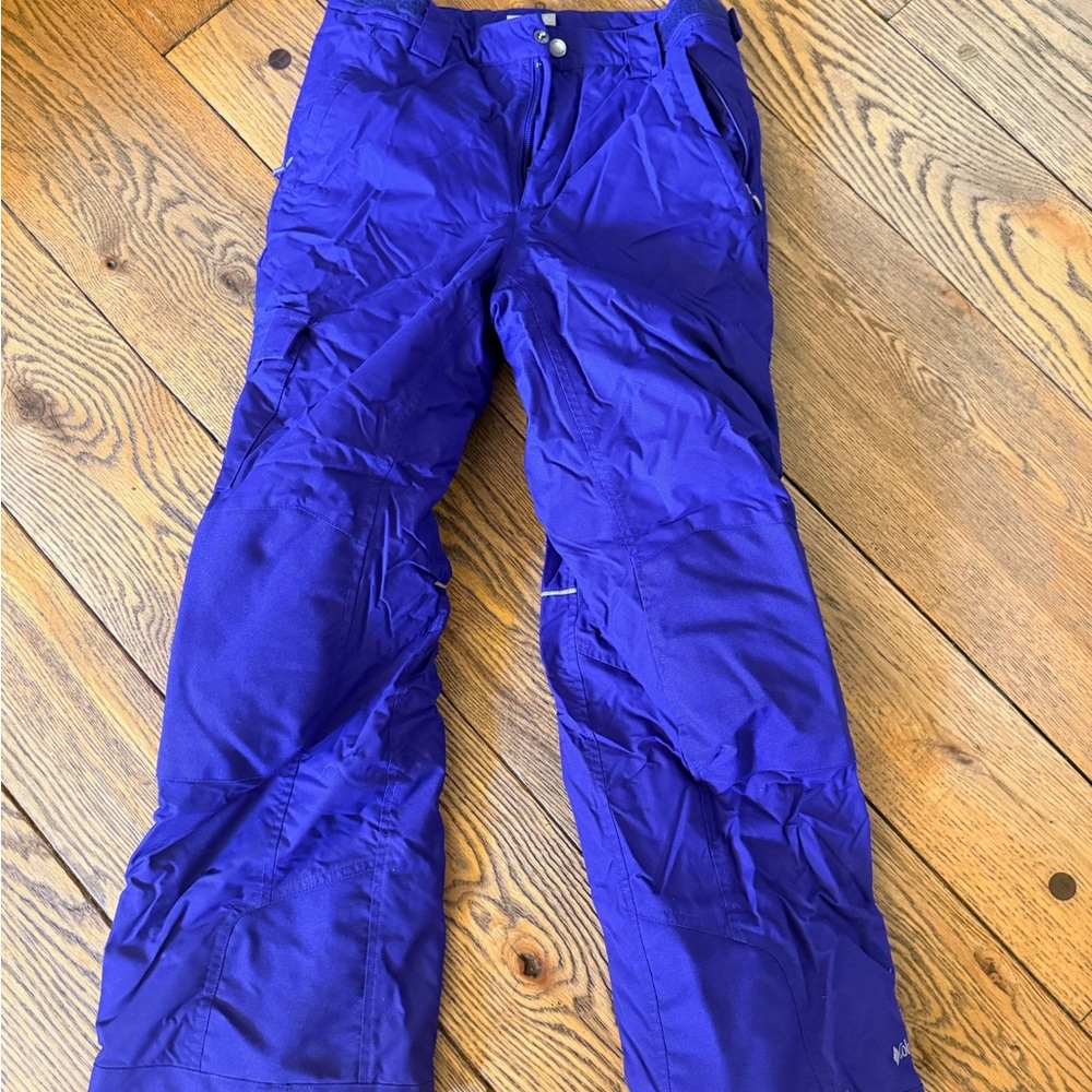 Vibrant Purple Girls Bugaboo Ski Pants